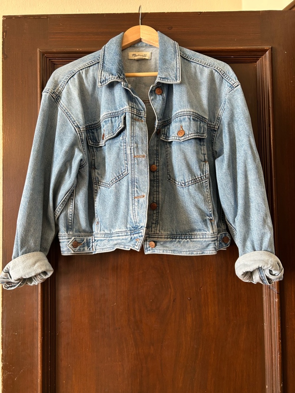 Madewell Light Blue Denim Jacket